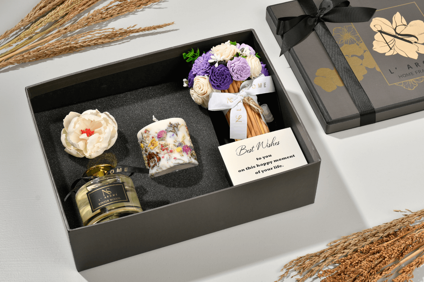 Luxury Candle Aroma Gift Set