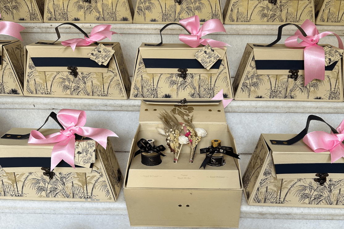 Bloomong Brews Announcement Bag