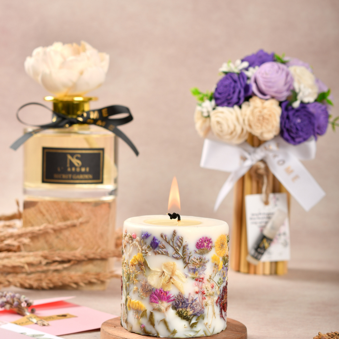 Luxury Candle  Aroma Gift Set