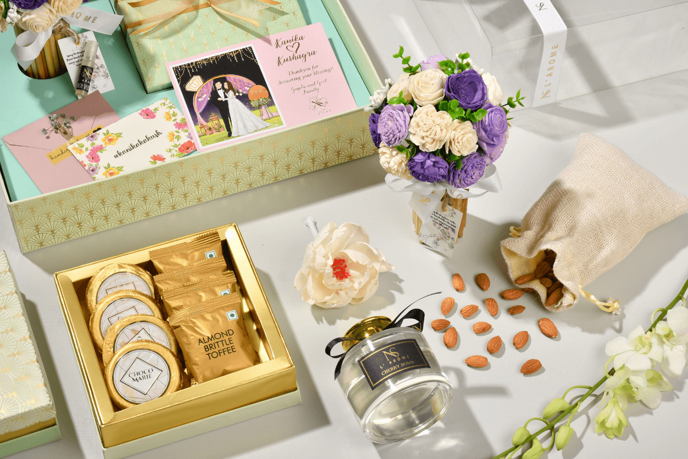 Green Hamper Tray