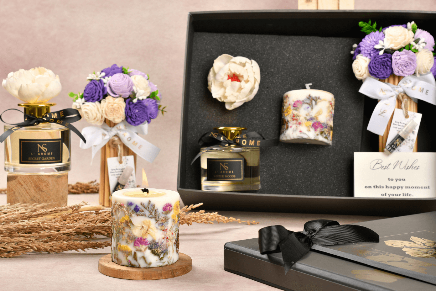 Luxury Candle Aroma Gift Set