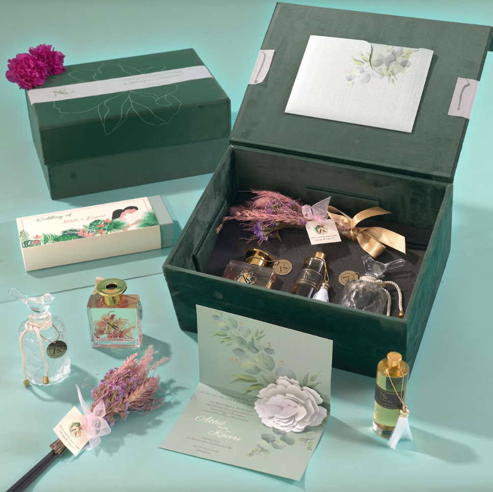 Luxury Aroma customised Wedding Hamper